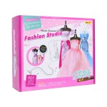 Mamido Súprava malej návrhárky s farebnými materiálmi a doplnkami