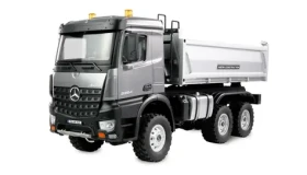 AMEWI RC auto Mercedes Benz Arocs Kipper 6x6 antracitová
