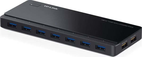 TP-Link TP-Link UH720 huby i koncentratory USB 3.2 Gen 1 (3.1 Gen 1) Micro-B 5000 Mbit/s Čierny
