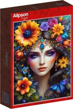 ALIPSON Puzzle Kvetinová žena