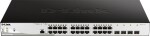 D-Link D-Link DGS-1210-28P/ME/E 24-Port 10/100/1000BASE-T PoE + 4-Port 1 Gbps SFP Metro Ethernet