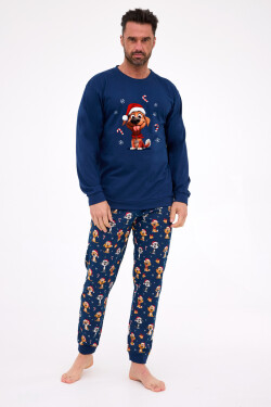 PÁNSKE PYŽAMO DR 115/294 DOG granát M