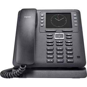 Gigaset Maxwell 3 šnúrový telefón, VoIP handsfree, konektor na slúchadlá farebný-TFT/LCD čierna; S30853-H4003-R101