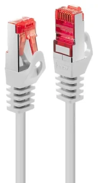 Lindy biela / Patch kábel / Cat 6 S/FTP / 2 m / RJ45-RJ45 (47384)