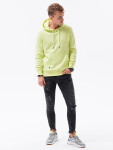 Pánska mikina Ombre Hoodie Lime