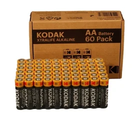 Kodak XTRALIFE alkalická batéria AA / 60 ks / 1,5 V / 2700 mAh / Alkaline (30422636)