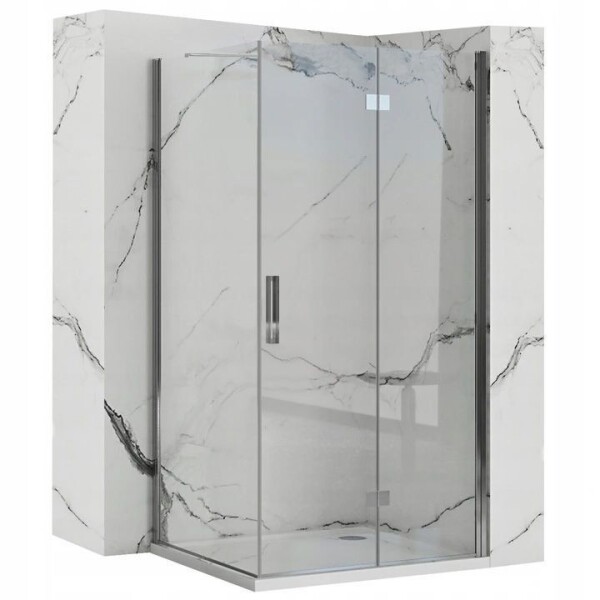 REA/S - Sprchová kabína Molier Chrom 90x90 KPL-K0539