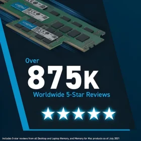 CRUCIAL 8GB (1x8GB) DDR5 5600 MHz / Operačná pamäť / CL46 (CT8G56C46U5)