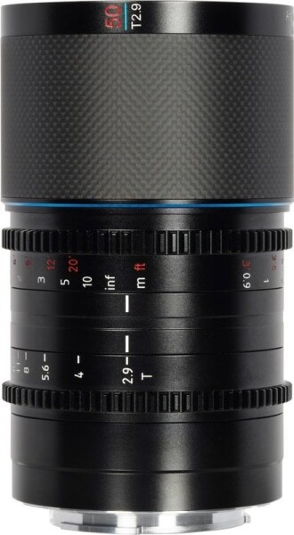 Sirui Sirui Anamorphic Lens Saturn 50mm T2.9 1.6x Carbon Fiber Full Frame RF-Mount (Neutral Flare)