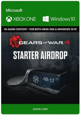 XONE Gears of War 4: Starter Airdrop / Elektronická licencia / Akčné / Angličtina / od 18 rokov / Herný obsah (7LM-00007)