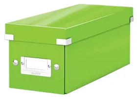 Leitz Clickamp;Store Krabica na CD zelená / 30 štandardných amp; 60 úzkych amp; 160 papierových obálkach / dopredaj (60410054)