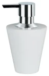 Spirella MAX Light dávkovač mydla biely / porcelán / 250 ml