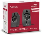 Speed Link DAROC čierna / Reproduktory / 2.0 / PC (SL-810005-BK)