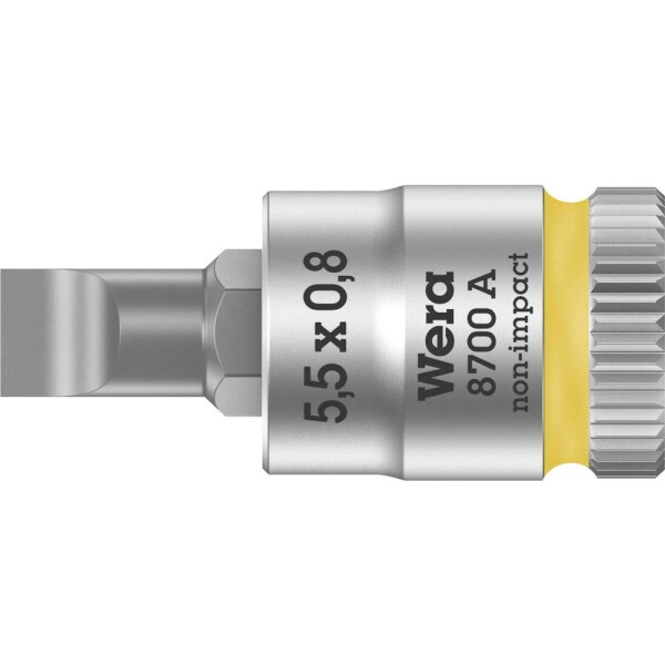 Wera 8700 A FL 05003320001 plochý nástrčný kľúč 5.5 mm 1/4 (6,3 mm); 05003320001