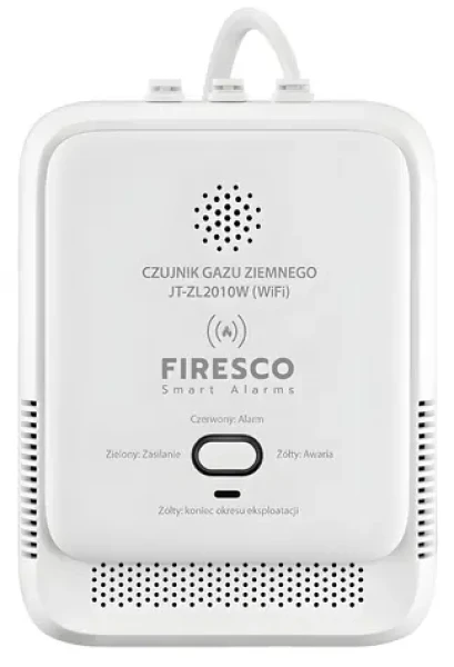 Firesco JT-ZL2010W / Detektor plynu / Wi-Fi / Tuya SMART Life / polovodičový senzor (JT-ZL2010W)