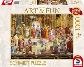 Schmidt Puzzle Art Fun: Aténska škola 2024