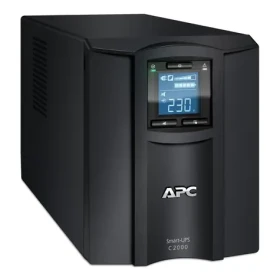 APC SMART-UPS C 2000VA / Záložný zdroj UPS / 1300 W / LCD / 230V (SMC2000I)