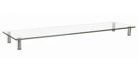 Gembird MS-TABLE-GL-01 Podstavec pod monitor sklenený / dlhý (MS-TABLE-GL-01)