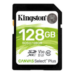 Kingston Canvas Select Plus SDXC 128GB UHS-I V10 U1 Class 10