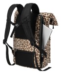 Batoh na notebook Travelite Basics Rollup Backpack Leopard