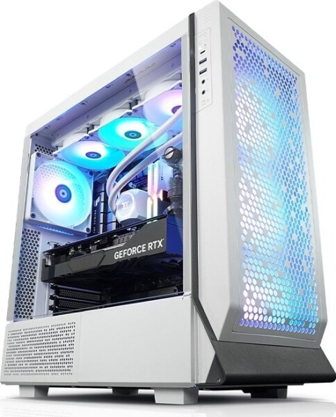 Thermaltake Thermaltake Neired Snow, gaming PC (white/transparent, Windows 11 Home 64-bit)