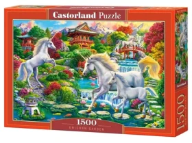 Castorland 152117 Záhrada jednorožcov
