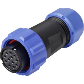 Weipu SP2110 / S 12 II guľatý faston, 1 ks; SP2110 / S 12 II