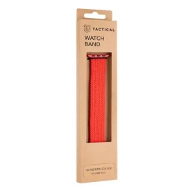 Tactical 753 Pletený Prezliekací Remienok pre Watch 38 amp; 40mm vel. L červená (8596311138461)