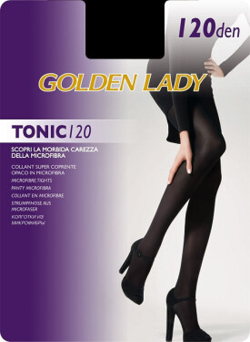 Dámske pančuchové nohavice Golden Lady Tonic 120 deň nero/černá