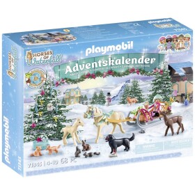 Playmobil® Country 71345 Adventný kalendár - Vianočná jazda na saniach