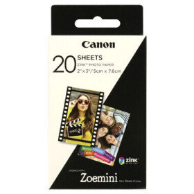 Canon Zink ZP-2030 fotopapier pre Zoemini 50x76 mm 20 ks (3214C002)