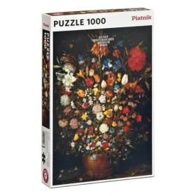 Piatnik Brueghel Kvety v drevenej váhe