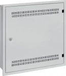 Solarix LC-18-55-15-WG / Nástenný dátový rozvádzač / 550x550x150 mm / 18U / RAL 7035 šedá / rámček na zamurovanie (86000548)