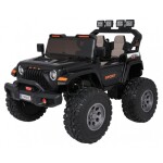 Mamido Elektrické autíčko Extreme Sport 4x4 s premenlivou veľkosťou čiernej