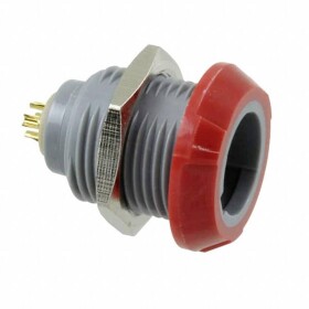ITT 132043-4010 guľatý konektor DIN, 1 ks; 132043-4010