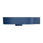 OMNIRES - OVO M+ umývadlo na dosku/závesné - pravé, 64 x 44 cm, midnight blue mat; OVO645UWPMB