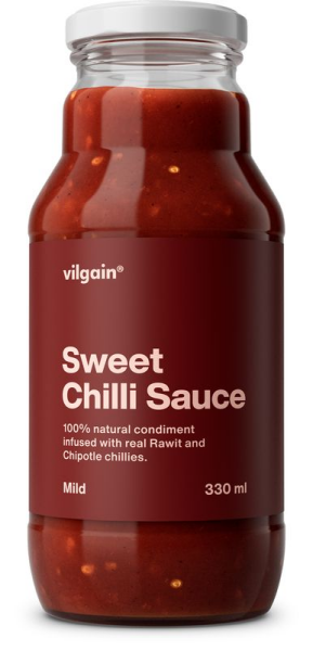 Vilgain Sweet chilli omáčka – jemná 330 ml