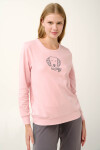 Vamp - Súprava pyžama a fleecovej vesty s potlačou psa 21499 - Vamp pink peach XL