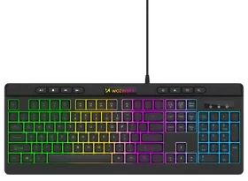 Wozinsky WKG-1044 čierna / Herná klávesnica / membránová / podsvietená / USB / drôtová