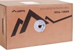 Lanberg LCU6-12CU-0305-S šedá / Síťový kabel / Cat6 / U/UTP / 305 m (LCU6-12CU-0305-S)