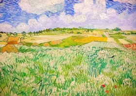 ENJOY Puzzle Vincent Van Gogh: Príroda v Auvers