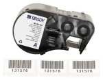BRADY Polyesterové štítky biele pre BMP41/BMP51/BMP53/M511 / Štítky do tlačiarne / 19,05x38,1 mm / 180 ks (M4-90-422)