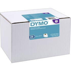 Dymo papierové štítky 89mm x 36mm 24x260 ks / biele / veľké (S0722390)