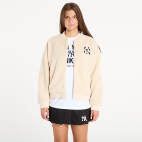 Bunda New Era MLB Sherpa Bomber New York Yankees Light Cream XL