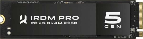 GoodRam IRDM Pro 2TB M.2 2280 PCI-E x4 Gen5 NVMe (IRP-SSDPR-P54S-2K0-80)