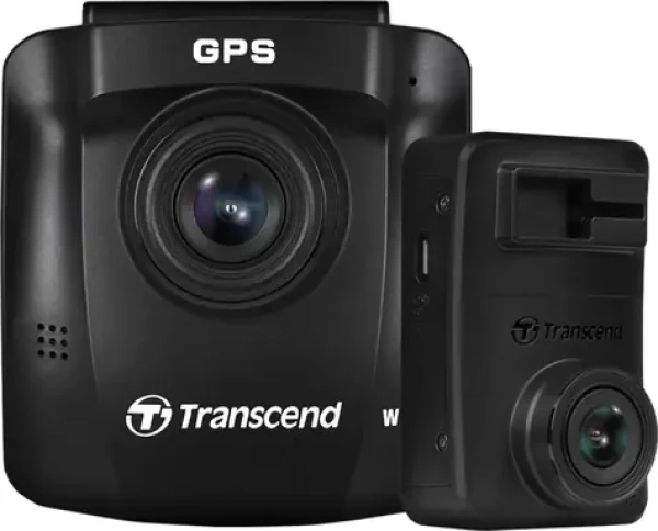 Transcend DrivePro 620 / Autokamera / 2× Full HD 1080p / 60 fps / GPS / Wi-Fi / 32 GB (TS-DP620A-32G)
