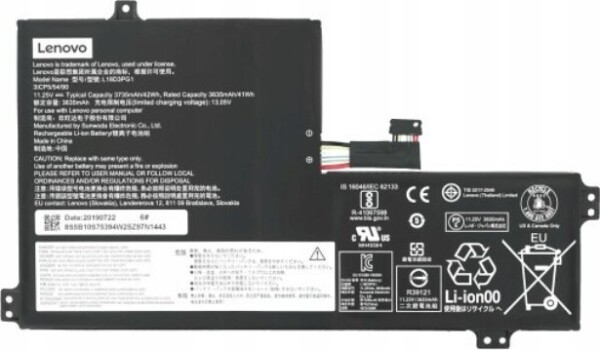 Lenovo N25 SD/C L18D3PG1 11.25V42Wh3c