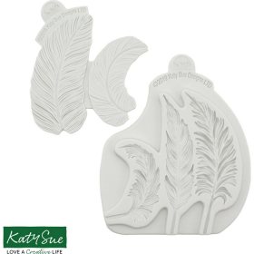 Silikónová formička pierko Feathers - Katy Sue - Katy Sue