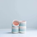 Studio Arhoj Porcelánový hrnček Rose Leaf 50 ml