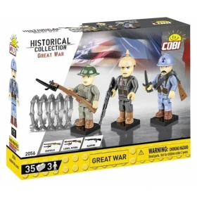 Cobi 2056 3 figúrky s doplnkami 1. svetová vojna